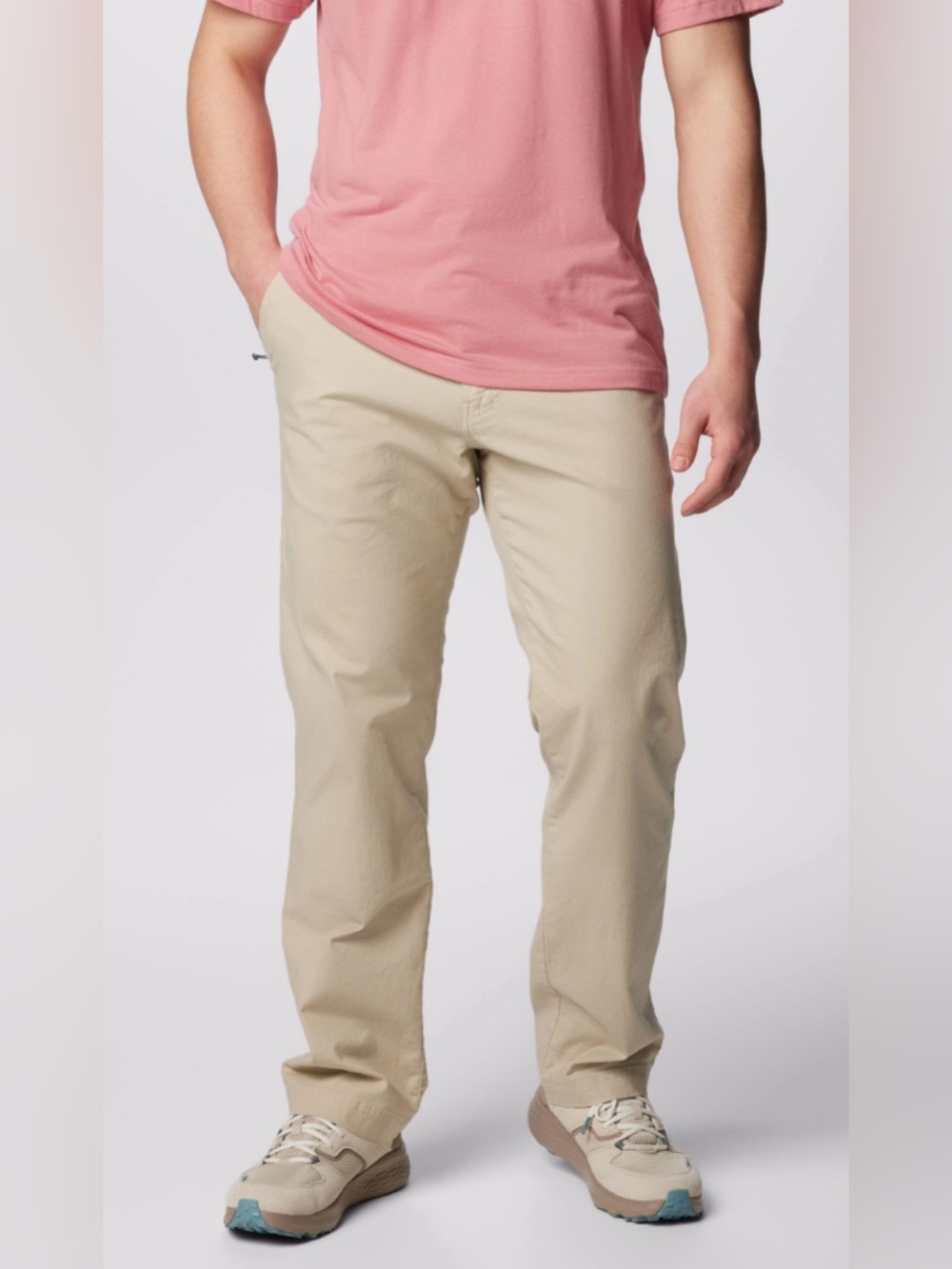 Colombia Men’s Flex Pants Straight Fit Chino Pants in Size 36x32 F